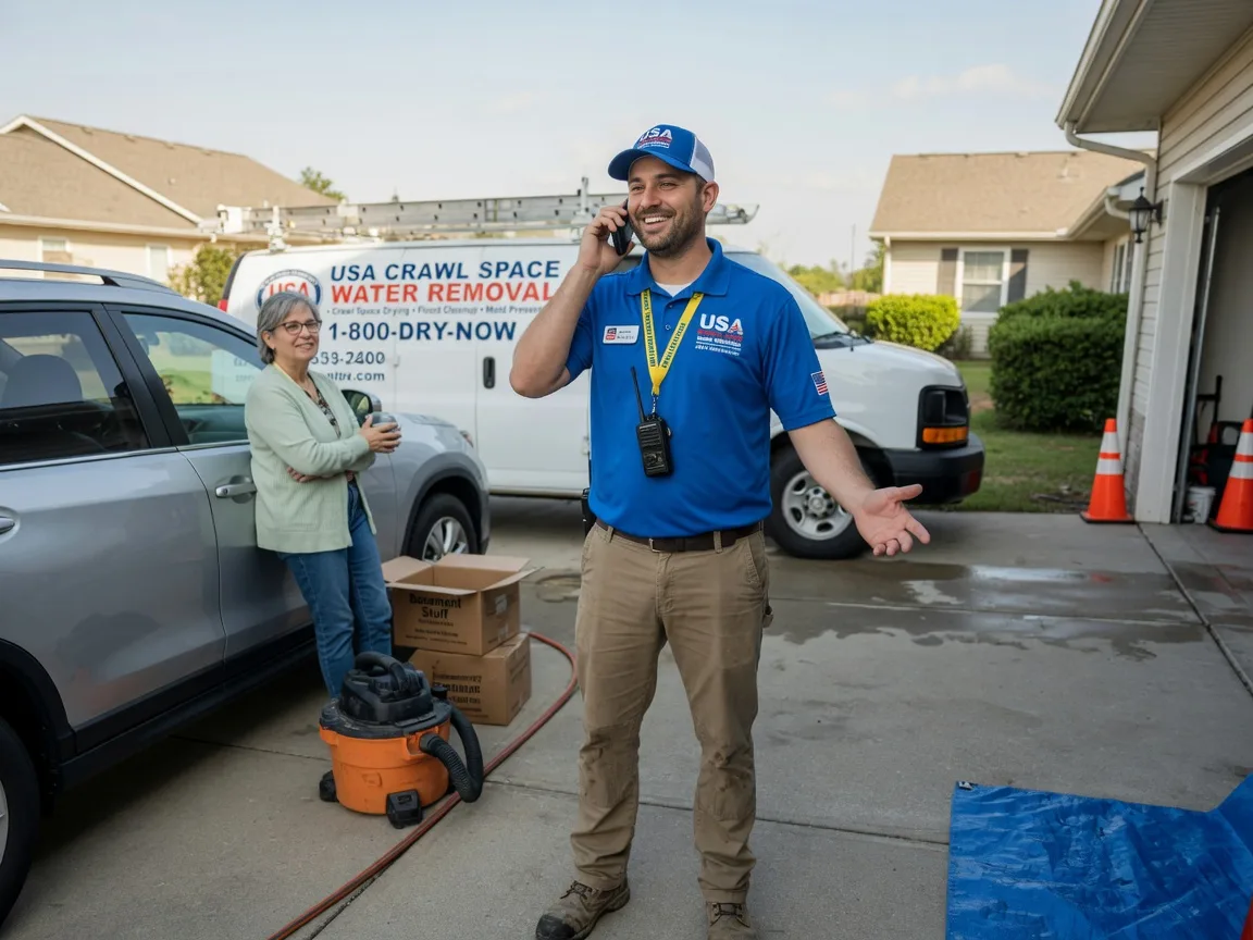 Crawl Space Water Removal Western Grove, AR FAQs
